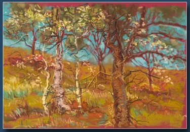 Fall Pastel. I have always had a special love landscapes and the natural beauty that surrounds us. I am so lucky to be living in the West where we are surrounding by scenic wonders. I most love painting outdoors in the elements, but I will paint in my studio also. My landscape painting is done mostly in watercolors or oils. Although on occassion I will use both acrylics and pastels.